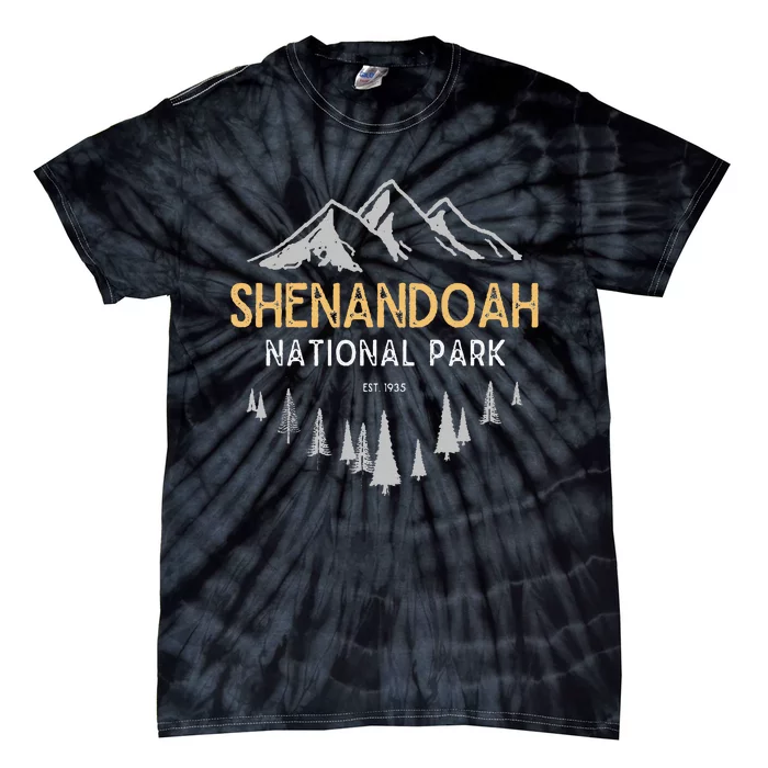 Shenandoah National Park Est 1935 Vintage Virginia Tie-Dye T-Shirt