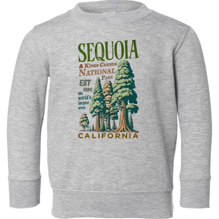 Sequoia National Park Toddler Sweatshirt