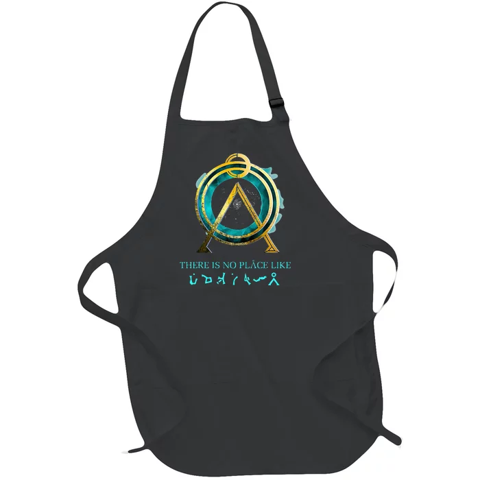 Stargate No Place Like Home Gate Full-Length Apron With Pocket