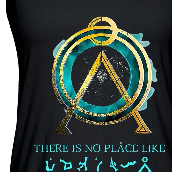 Stargate No Place Like Home Gate Ladies Essential Flowy Tank