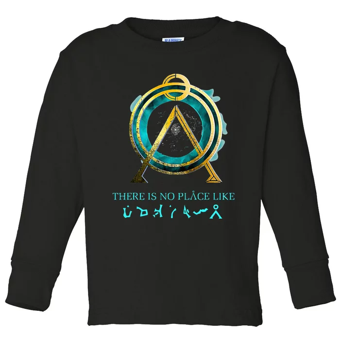 Stargate No Place Like Home Gate Toddler Long Sleeve Shirt