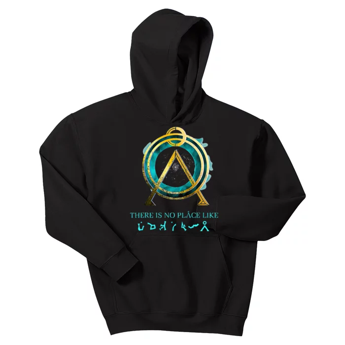 Stargate No Place Like Home Gate Kids Hoodie