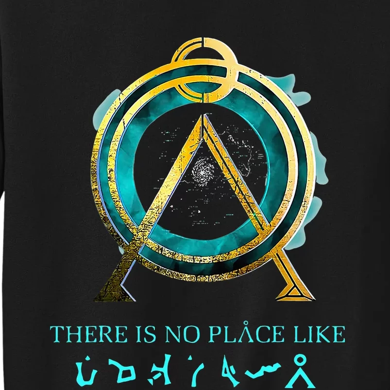 Stargate No Place Like Home Gate Tall Sweatshirt