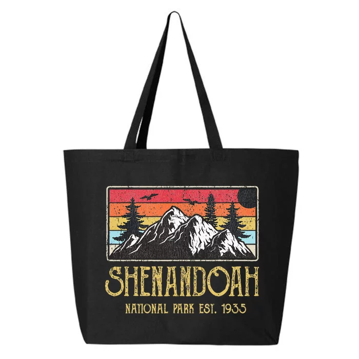 Shenandoah National Park Vintage Mountain Virginia Vacation 25L Jumbo Tote