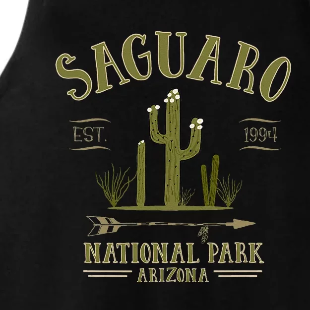 SAGUARO NATIONAL PARK ARIZONA Tourist Souvenir Gift Ladies Tri-Blend Wicking Tank