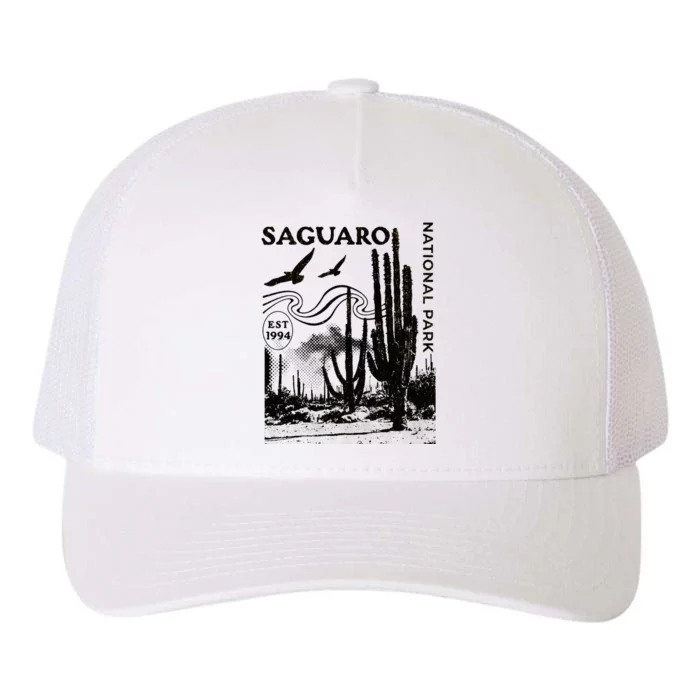 Saguaro National Park Arizona Desert Cactus Nature Outdoors Yupoong Adult 5-Panel Trucker Hat