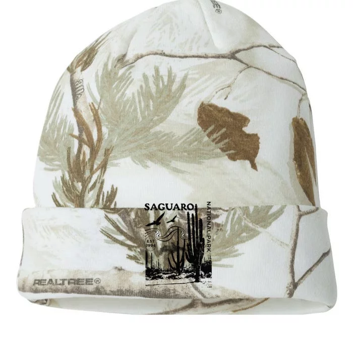 Saguaro National Park Arizona Desert Cactus Nature Outdoors Kati - 12in Camo Beanie