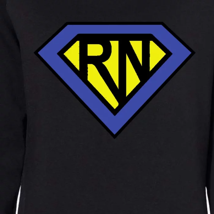 Super Nurse Rn Superhero Registered Nurse Hero Gift Womens California Wash Sweatshirt