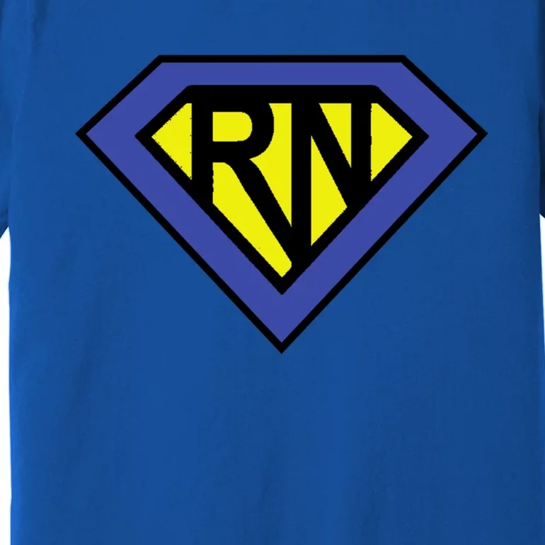 Super Nurse Rn Superhero Registered Nurse Hero Gift Premium T-Shirt