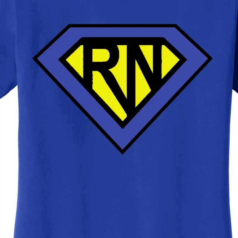 Super Nurse Rn Superhero Registered Nurse Hero Gift Women's T-Shirt