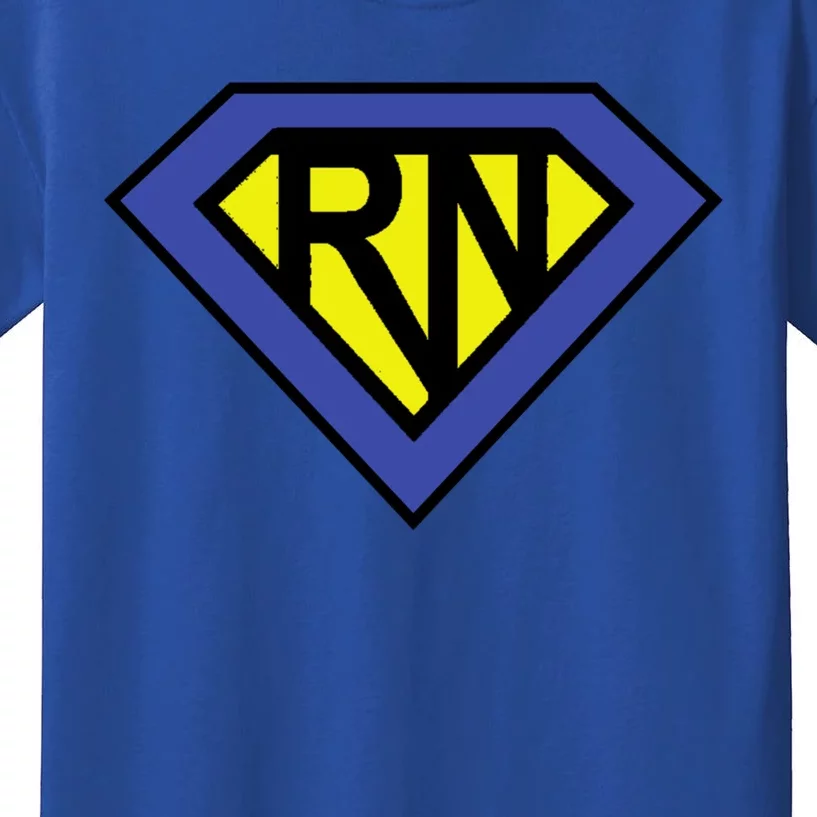 Super Nurse Rn Superhero Registered Nurse Hero Gift Kids T-Shirt