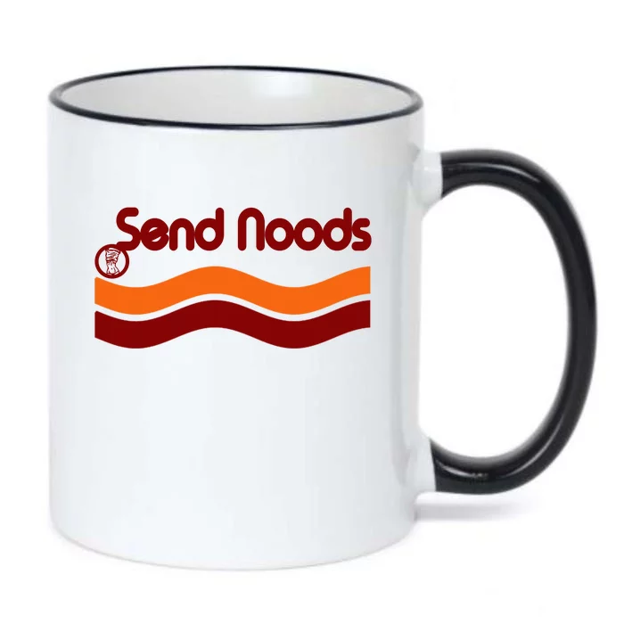 Sen Noods Retro Wave Logo Black Color Changing Mug