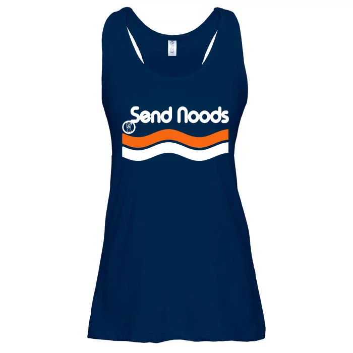 Sen Noods Retro Wave Logo Ladies Essential Flowy Tank