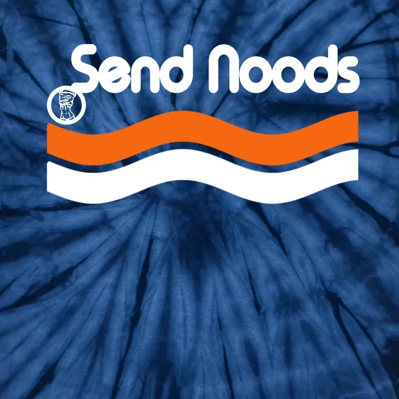 Sen Noods Retro Wave Logo Tie-Dye T-Shirt