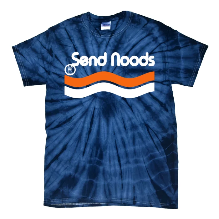 Sen Noods Retro Wave Logo Tie-Dye T-Shirt