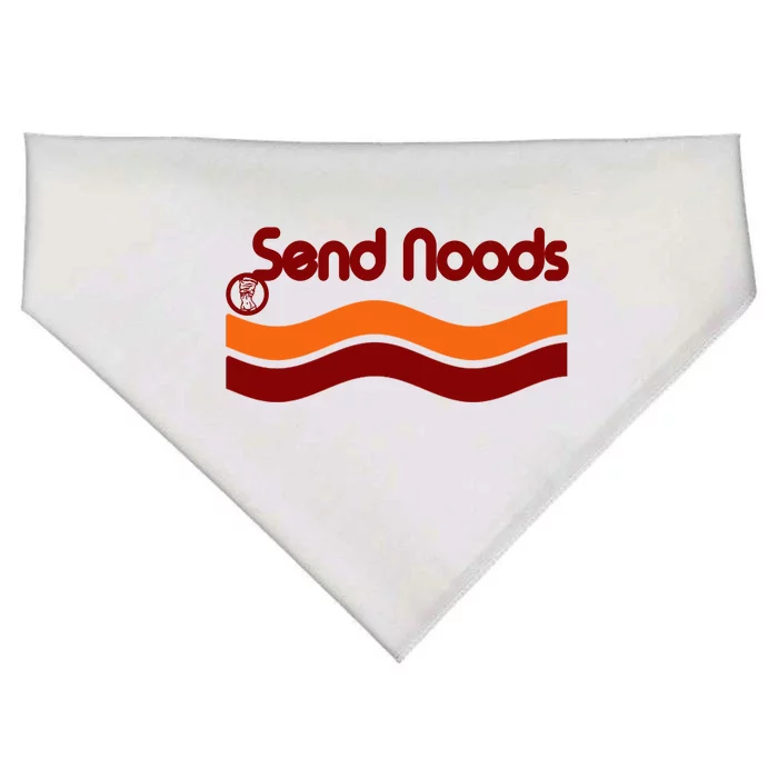 Sen Noods Retro Wave Logo USA-Made Doggie Bandana