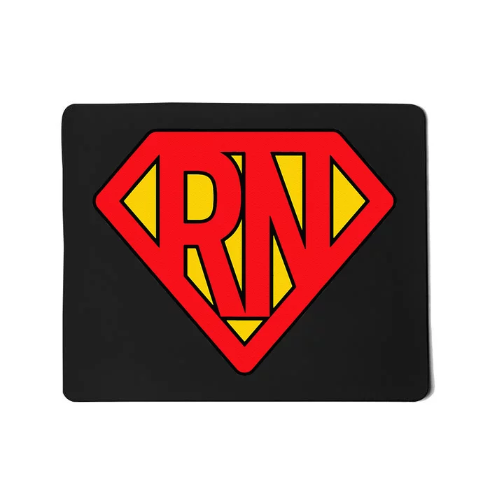 Super Nurse RN Superhero Registered Nurse Hero Mousepad