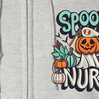 Spooky Nurse Full Zip Hoodie