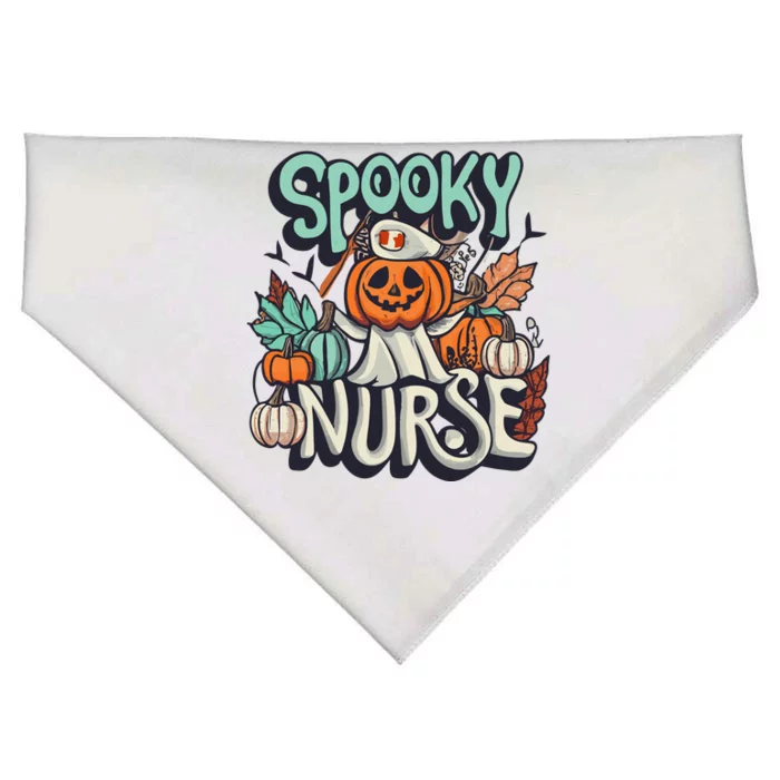 Spooky Nurse USA-Made Doggie Bandana