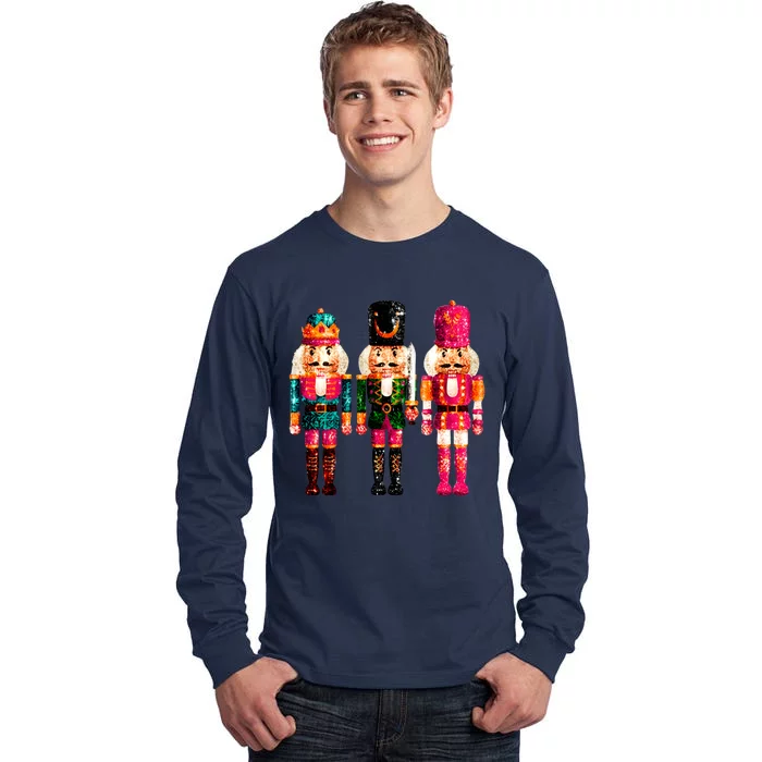 Sequin Nutcracker Tall Long Sleeve T-Shirt