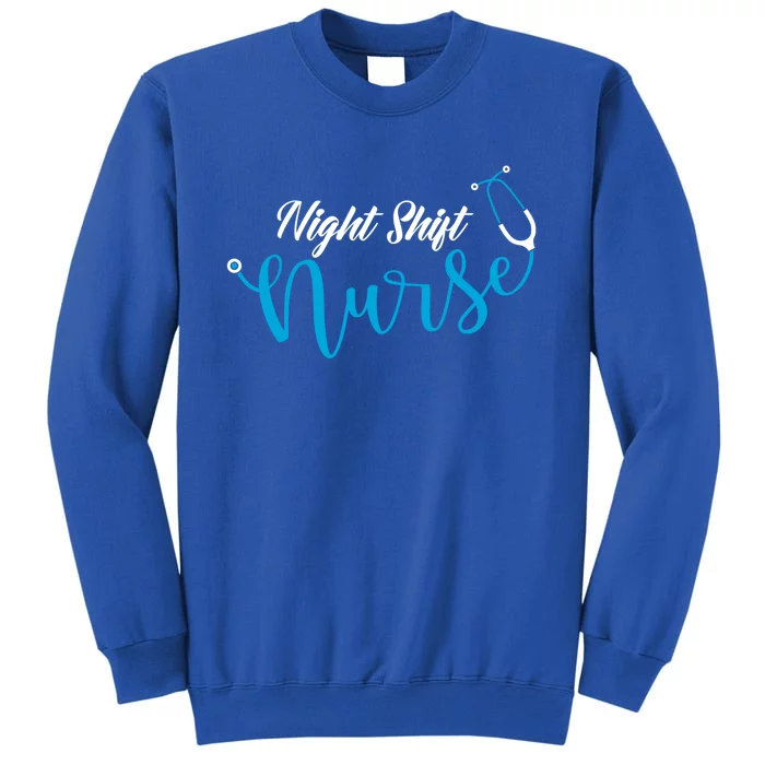 Stethoscope Night Shift Nurse Gift Sweatshirt