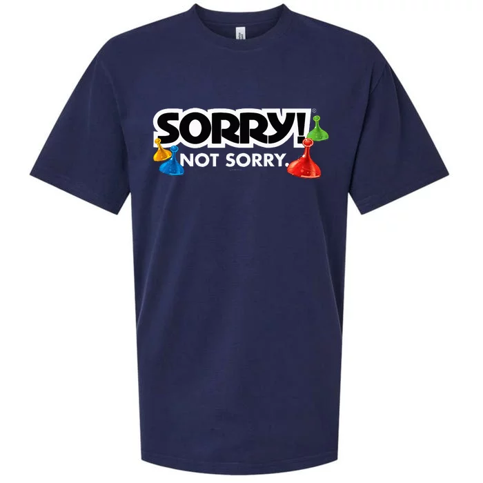 Sorry Not Sorry Logo Sueded Cloud Jersey T-Shirt