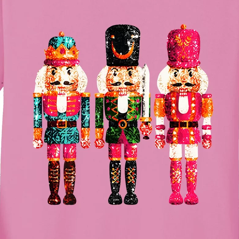 Sequin Nutcracker Kids Long Sleeve Shirt