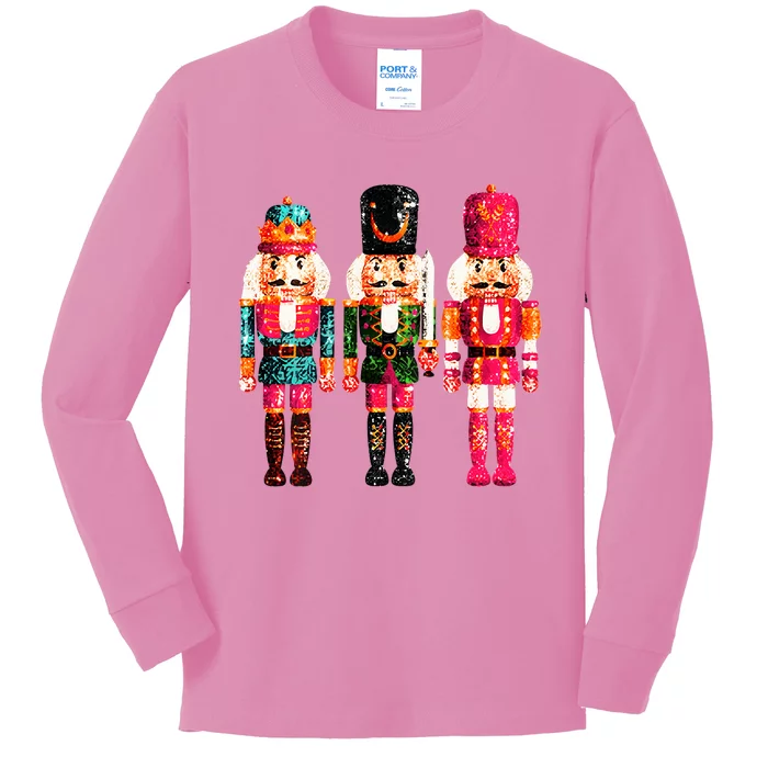 Sequin Nutcracker Kids Long Sleeve Shirt