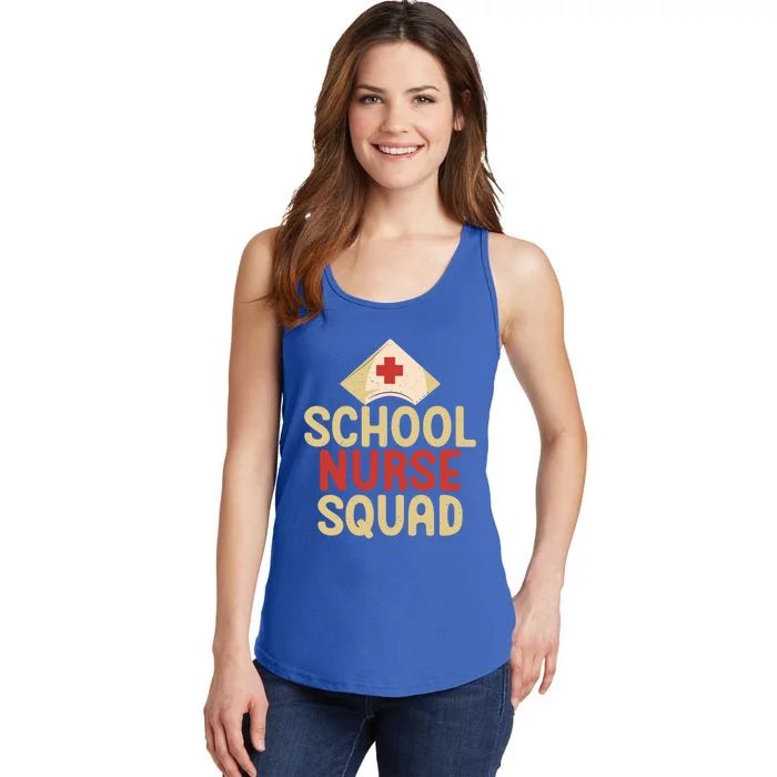 School Nurse Squad School Nurse Gift Ladies Essential Tank