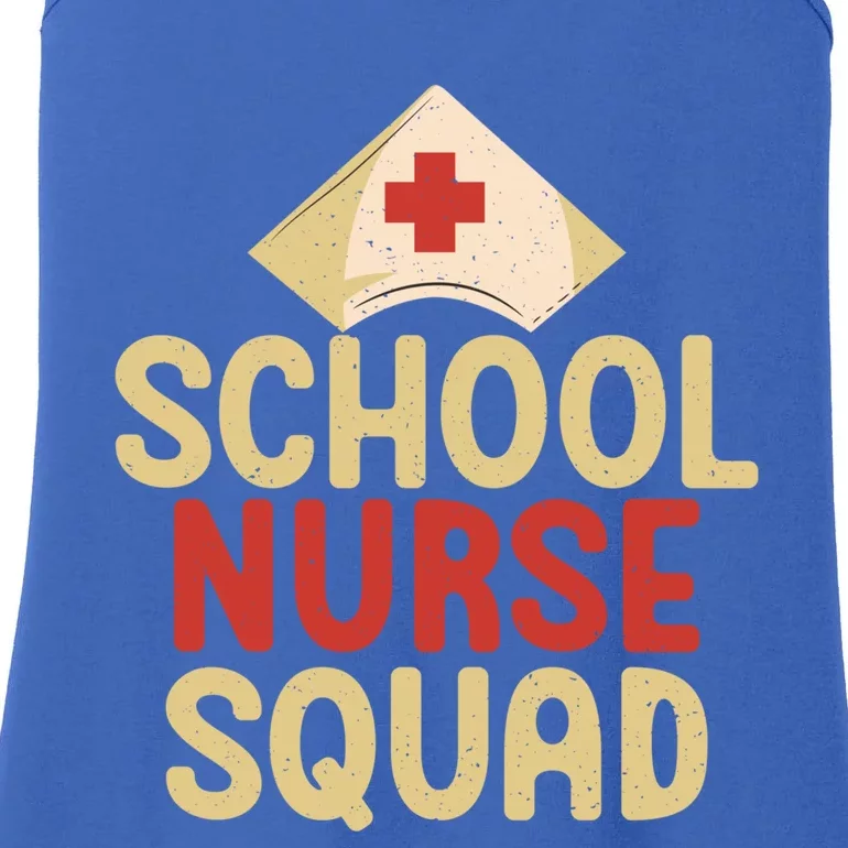 School Nurse Squad School Nurse Gift Ladies Essential Tank