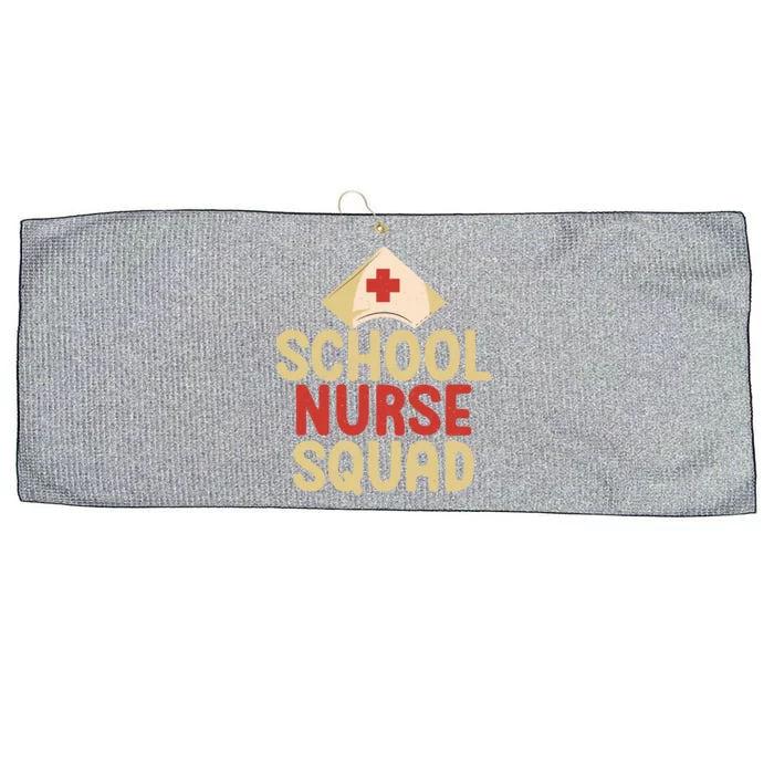 School Nurse Squad School Nurse Gift Large Microfiber Waffle Golf Towel