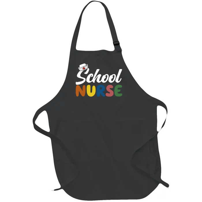 School Nurse Full-Length Apron With Pocket