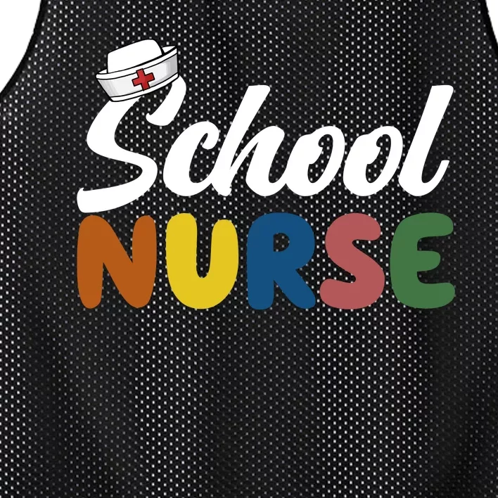 School Nurse Mesh Reversible Basketball Jersey Tank