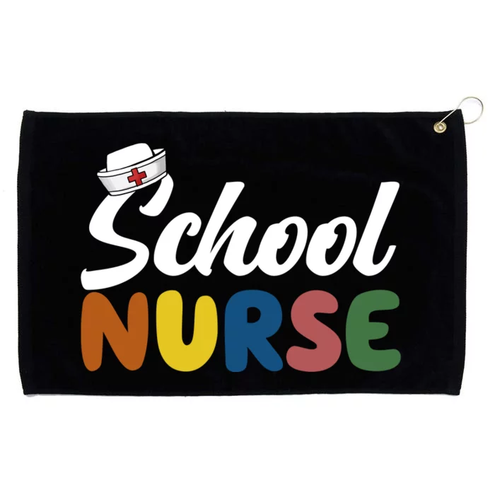 School Nurse Grommeted Golf Towel