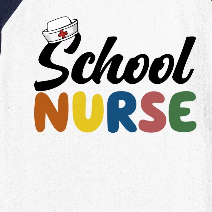 School Nurse Baseball Sleeve Shirt