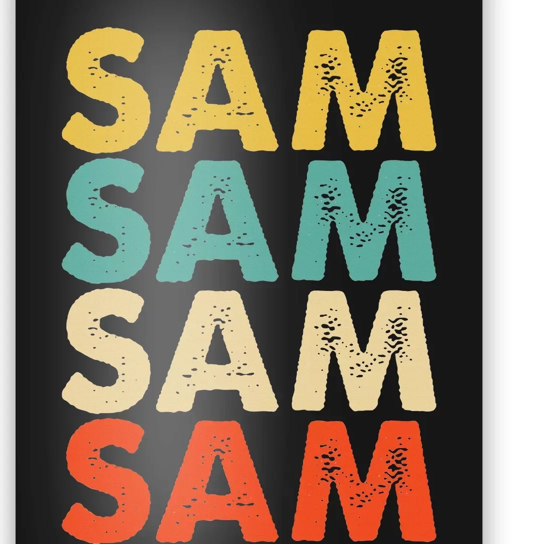 Sam Name Poster