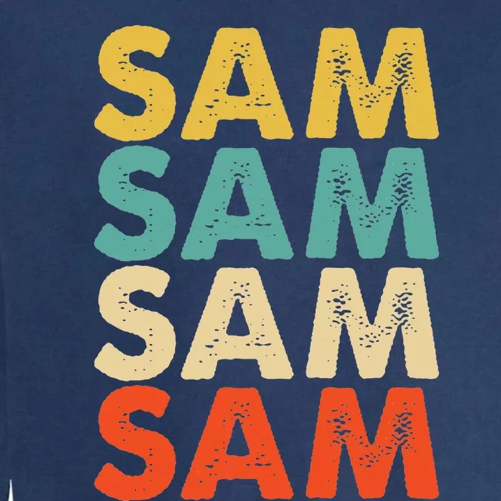 Sam Name Garment-Dyed Sweatshirt