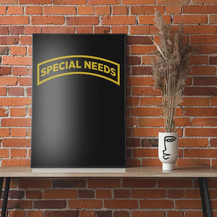 Special Needs Poster