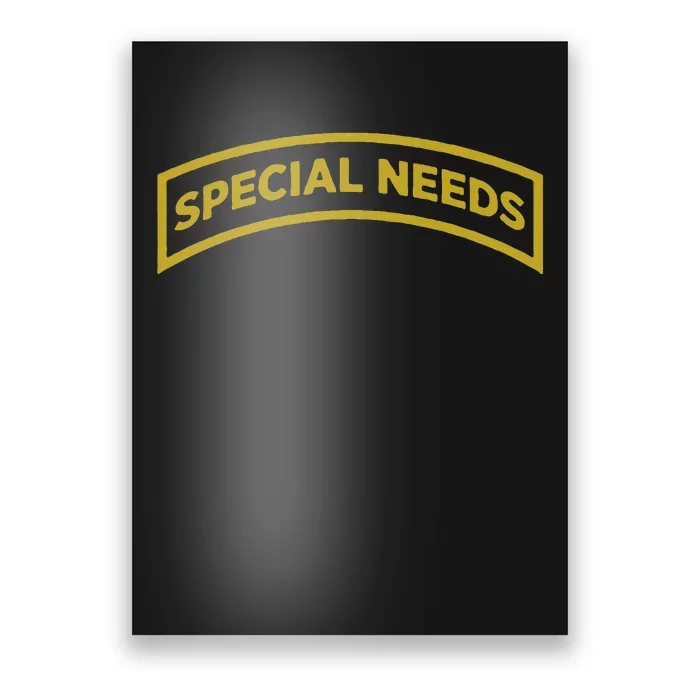 Special Needs Poster