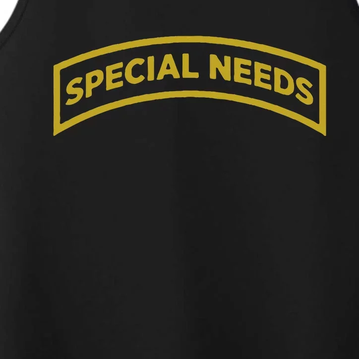 Special Needs Performance Tank