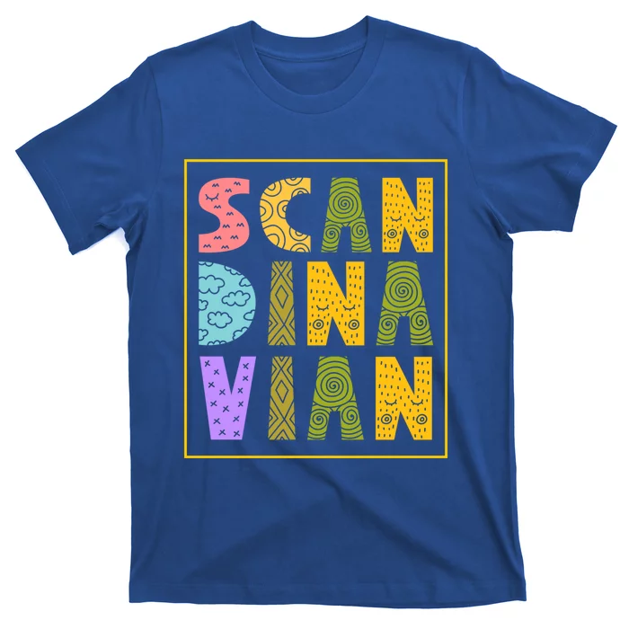 Scandinavian Nordic Scandinavic Scandinavia Roots Gift T-Shirt