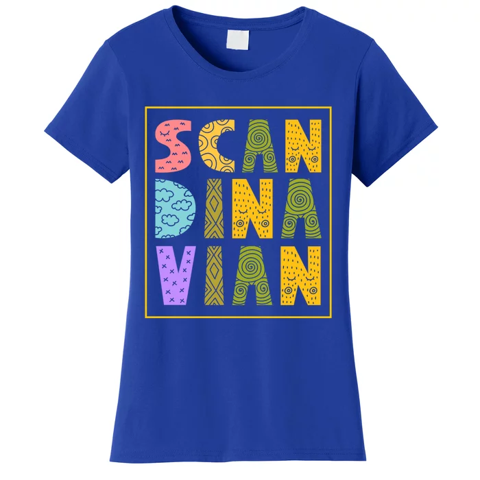 Scandinavian Nordic Scandinavic Scandinavia Roots Gift Women's T-Shirt