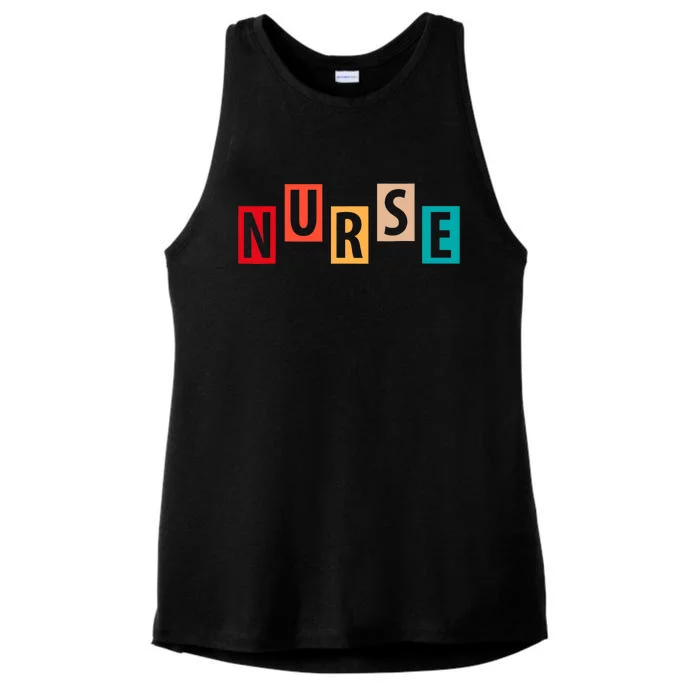 Simply Nurse Ladies Tri-Blend Wicking Tank