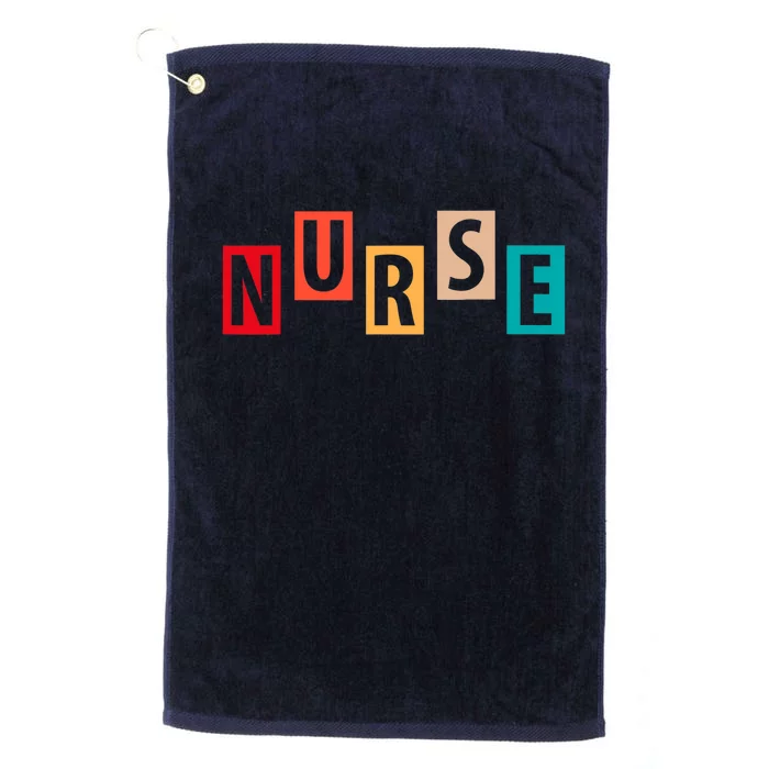 Simply Nurse Platinum Collection Golf Towel