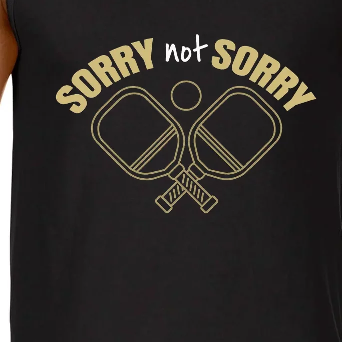 Sorry Not Sorry Pickleball Comfort Colors® Tank Top