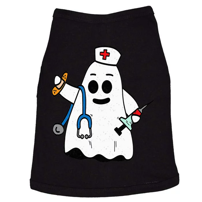 Spooky Nurse Scrub Halloween Costume Perfect for RNs Doggie Tank