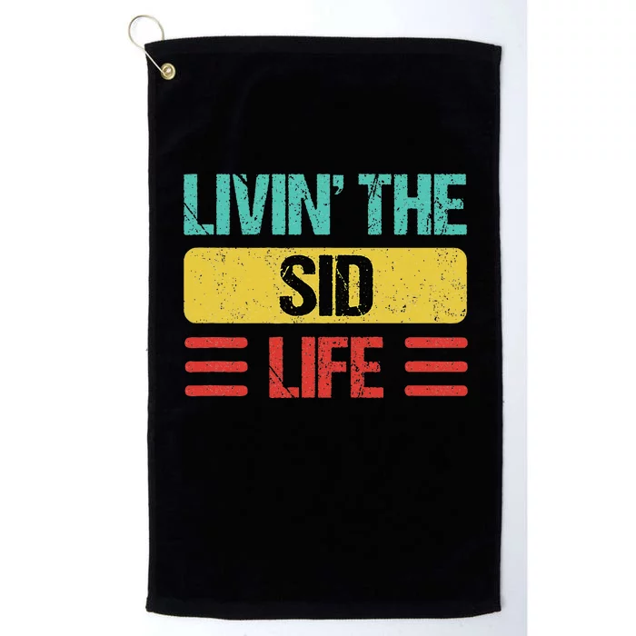 Sid Name Platinum Collection Golf Towel