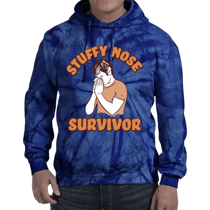 Stuffy Nose Survivor Tie Dye Hoodie