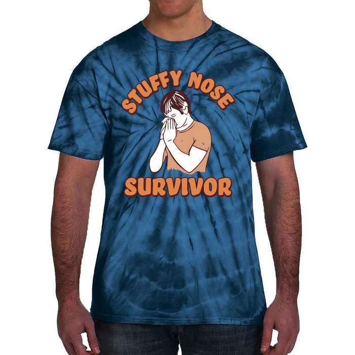 Stuffy Nose Survivor Tie-Dye T-Shirt