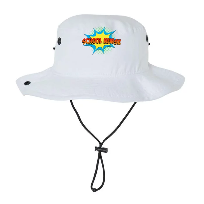 School Nurse Superhero Comics Cool International Nurses Day Meaningful Gift Legacy Cool Fit Booney Bucket Hat